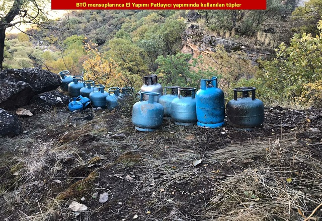 Diyarbakır'da teröristlerin kullandığı 21 mağara ve sığınak imha edildi